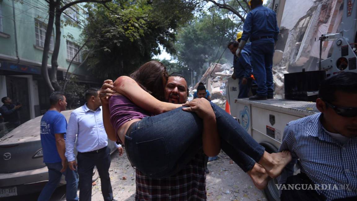 $!Terremotos de 1985 y 2017 en imágenes