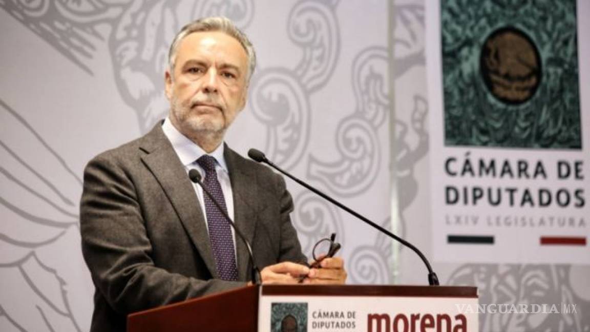 Se separa de su cargo Alfonso Ramírez Cuéllar para ser dirigente interino de Morena