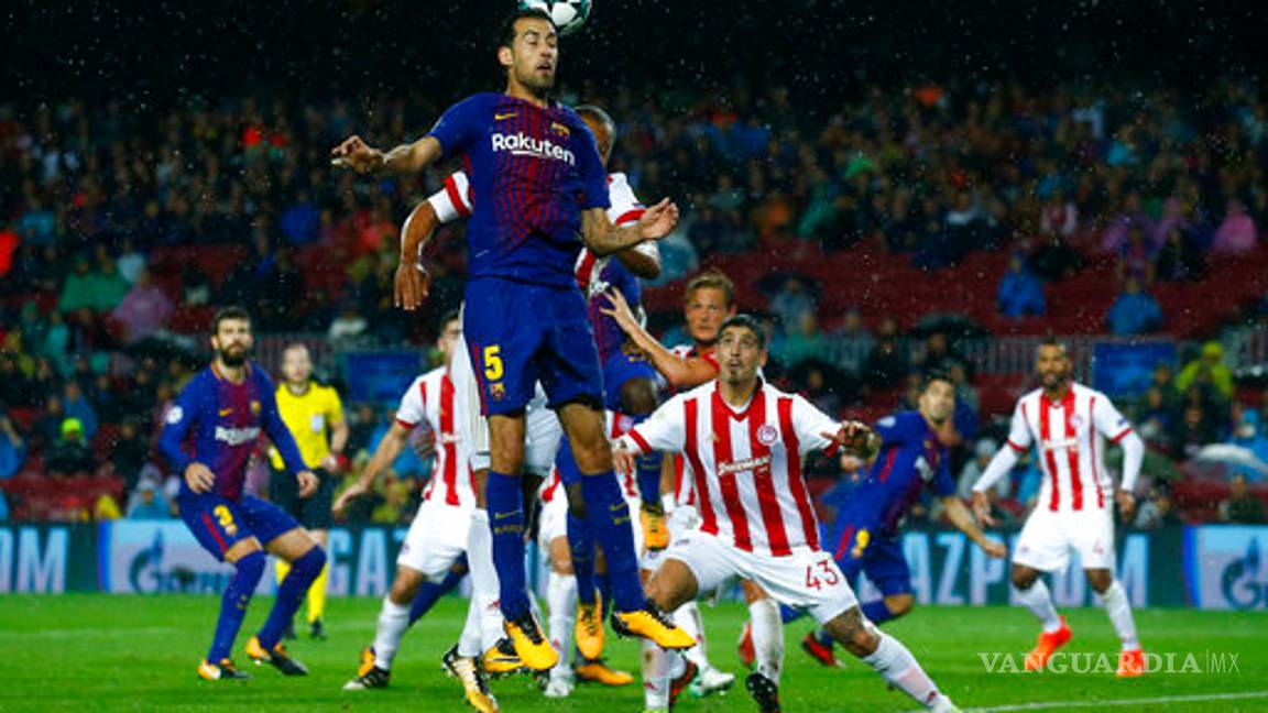$!Barcelona derriba al Olympiacos