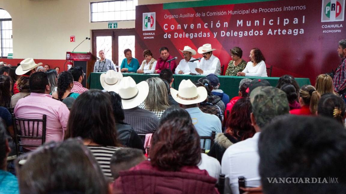 $!Elige PRI a 17 candidatos para alcaldías de Coahuila; Gutiérrez Jardón va por Torreón