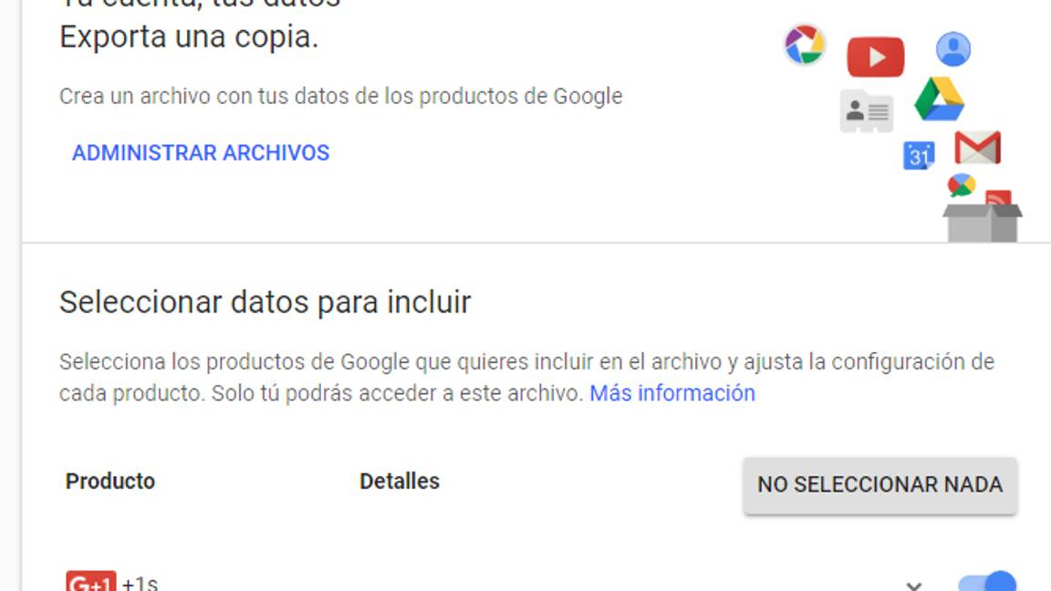 $!Cómo descargar una copia de todo lo que Google sabe sobre ti