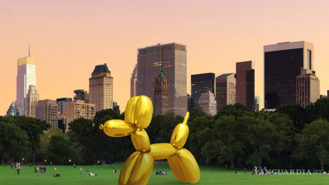 Snapchat sitúa obras de Koons por todo el mundo gracias a realidad aumentada