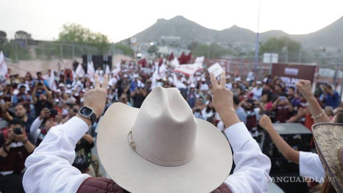 $!Armando Guadiana insistió que de ganar las elecciones, Peso Pluma estará viniendo a la entidad.