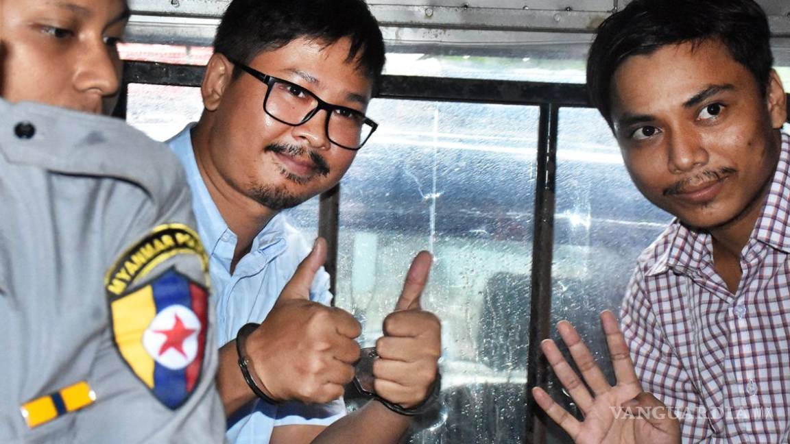Liberan a dos periodistas de Reuters ganadores del premio Pulitzer, tras 500 días en prisión en Myanmar