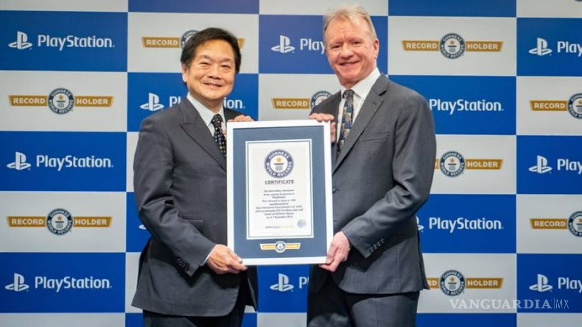 PlayStation recibe el Guinness por ser 'la consola más vendida de la historia'