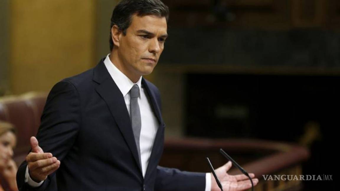 Acusa Pedro Sánchez a Rajoy de chantaje y falta de credibilidad