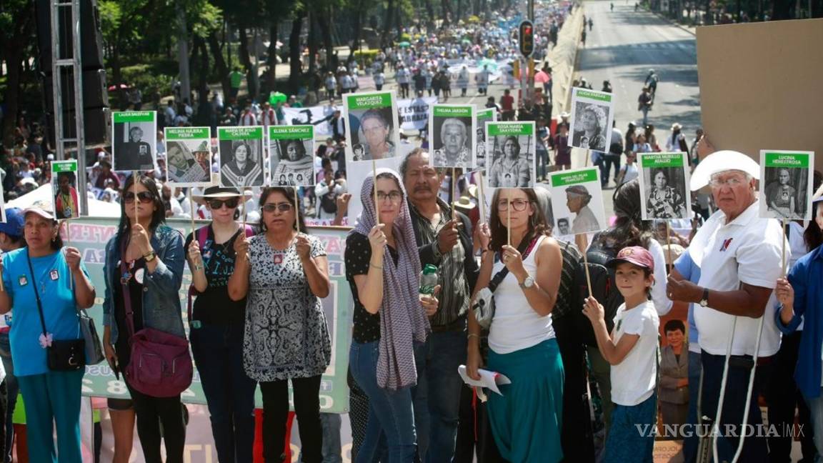 $!Miles de madres marchan en México, exigen a autoridades hallar a sus hijos desaparecidos