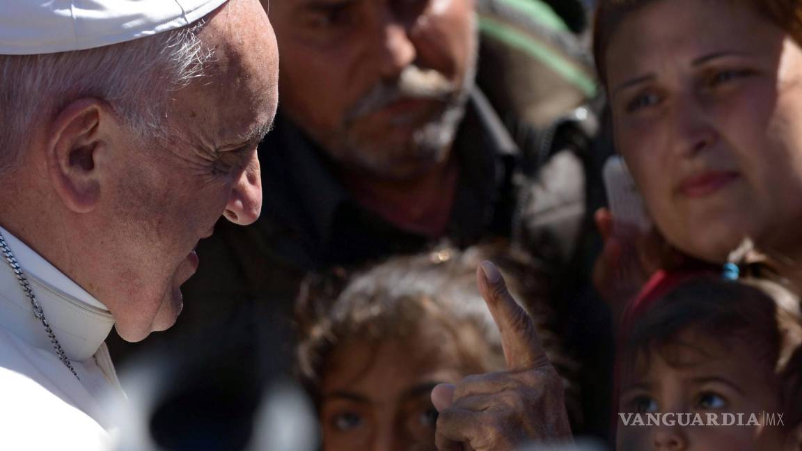 El Papa a los refugiados de Lesbos: “No están solos ¡No pierdan la esperanza!”