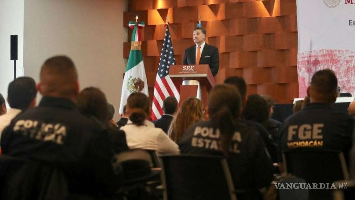 México y Estados Unidos deben trabajar en materia de seguridad, considera Christopher Landau