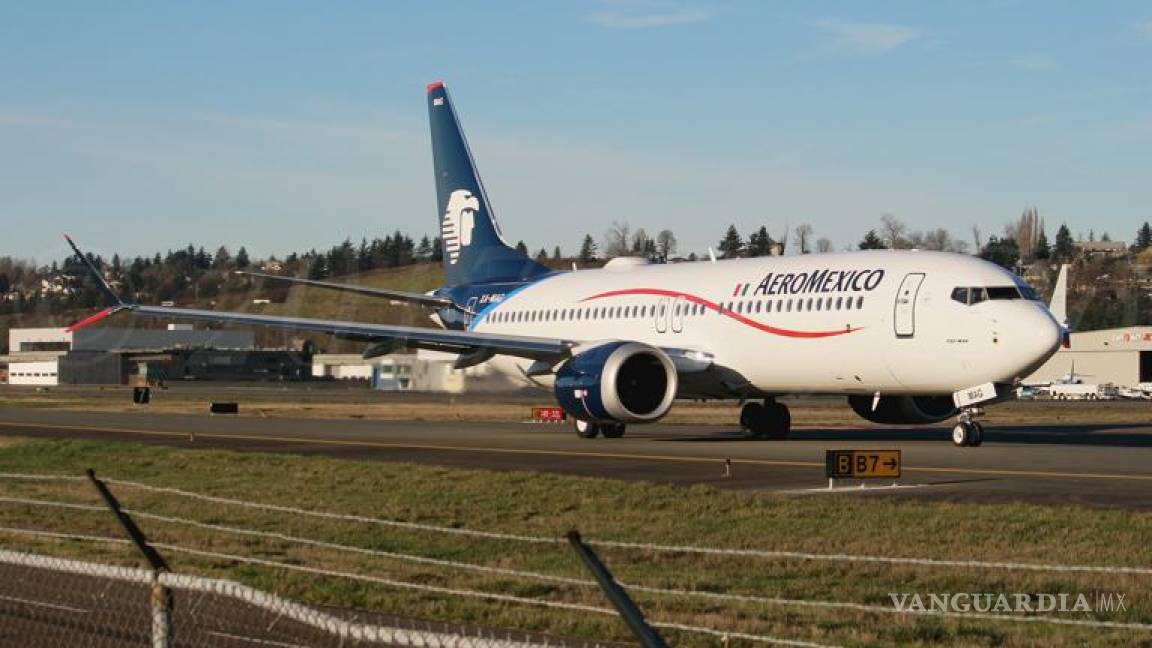 Aeroméxico logra acuerdo con Boeing por suspensión de aviones 737MAX
