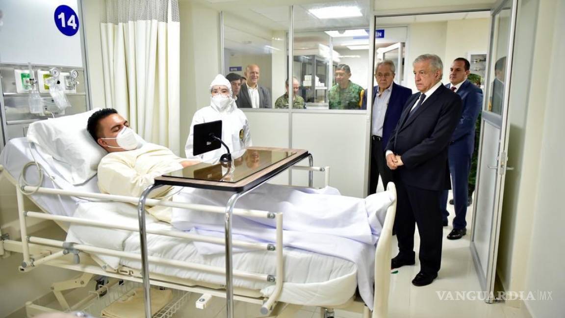 Nadie debería entrar a un hospital sin cubrebocas, ni AMLO: Calderón critica simulacro del IMSS