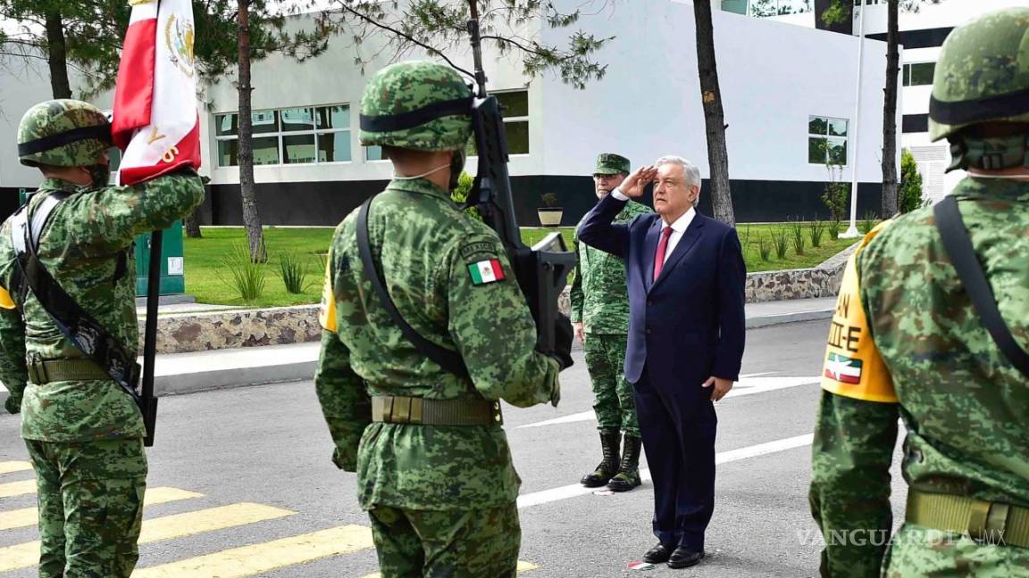 Reconoce López Obrador labor militar en pandemia
