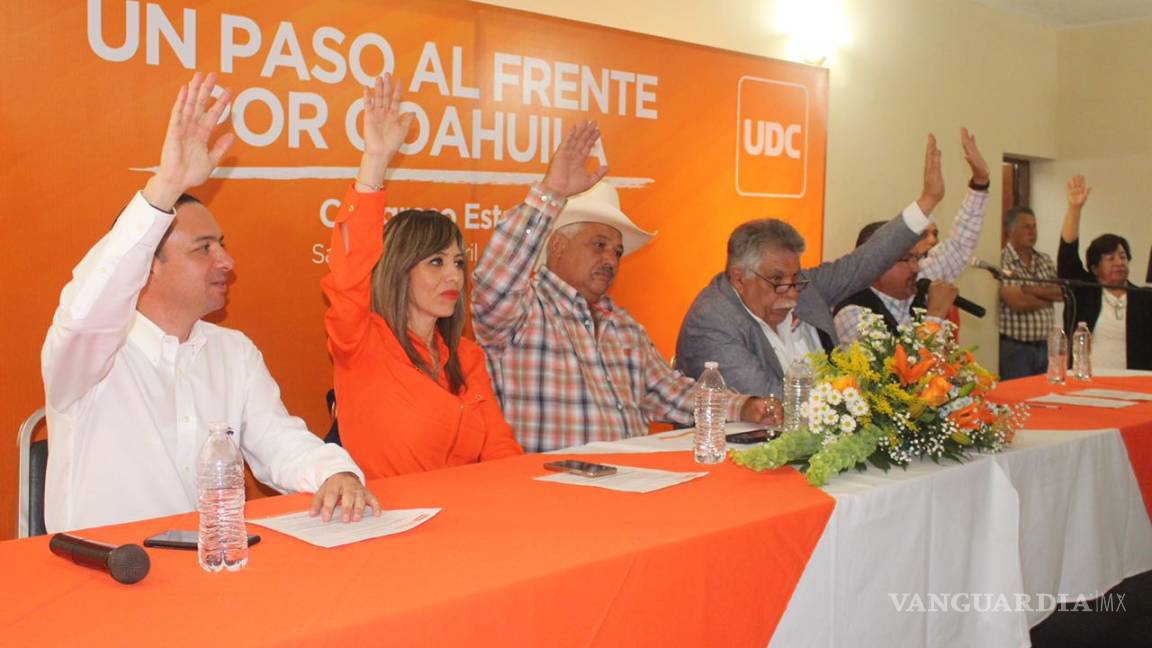 Cuauhtémoc Rodríguez es ratificado como candidato de UDC a la alcaldía de Sabinas