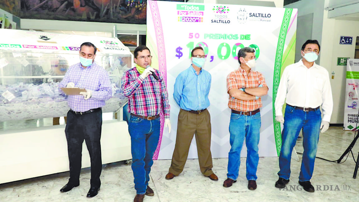 Rifa Municipio de Saltillo 50 premios de 10 mil pesos entre ciudadanos cumplidos