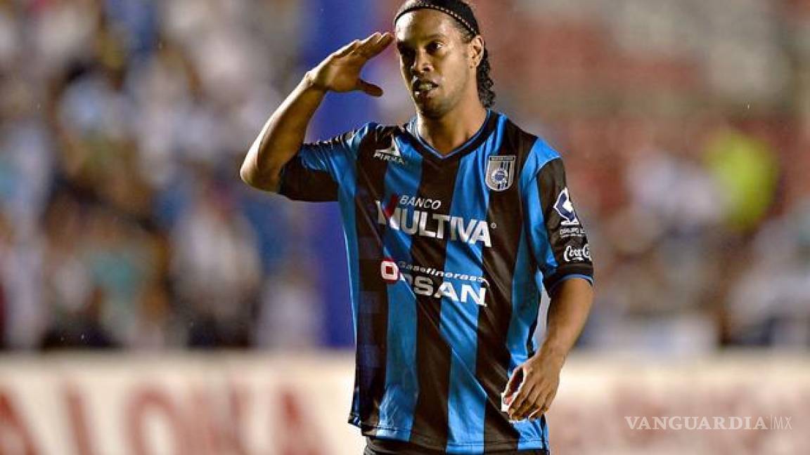 La ocasión en que Ronaldinho pidió cambiar los entrenamientos por la noche en Querétaro