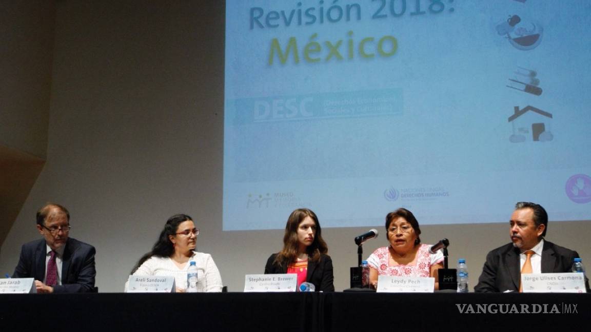 México sufre grave déficit en cumplimiento de derechos: expertos