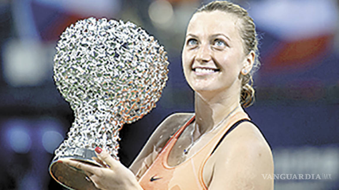 Kvitova cerró con broche de oro