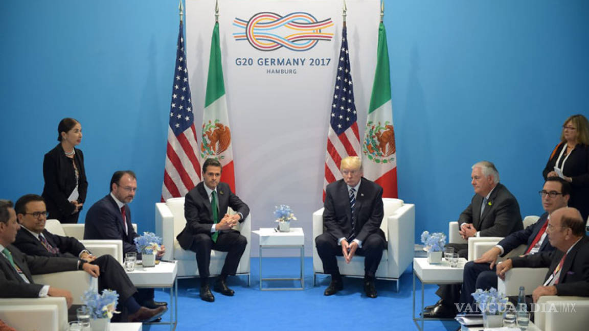 “¿Todavía quiere que México pague el muro?”, preguntan a Trump frente a Peña; “Totalmente”, dice