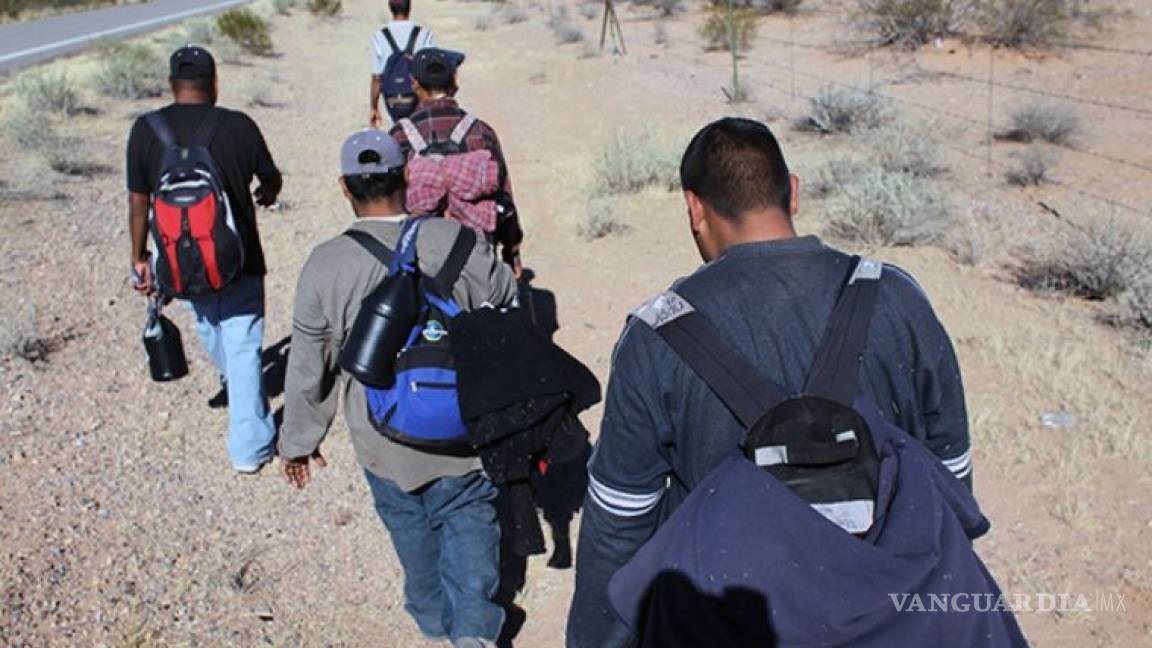 Cae pollero con ocho migrantes en ejido Paila, de Saltillo