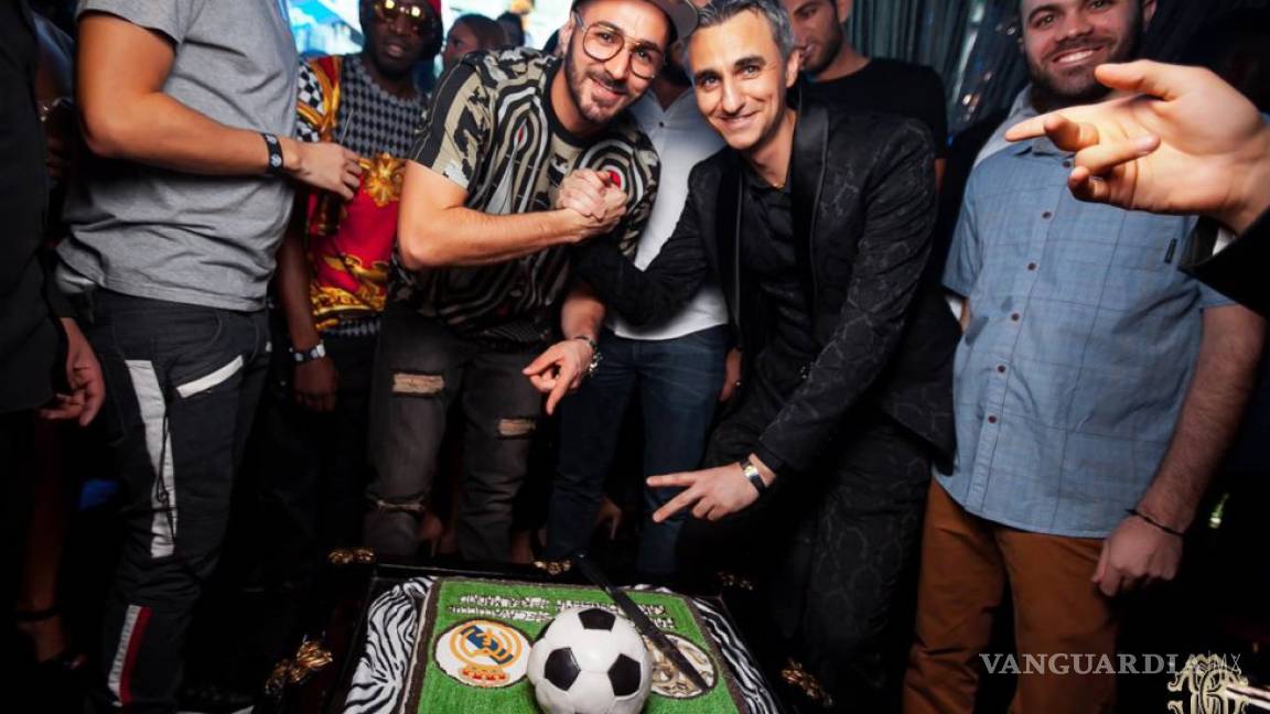 El lujoso cumpleaños de Karim Benzema en Dubai