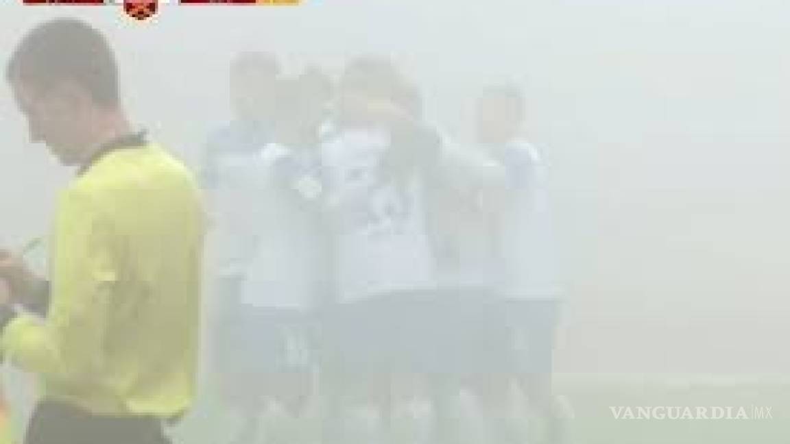 Cronista se imagina un gol porque 'narraba a ciegas' por la neblina