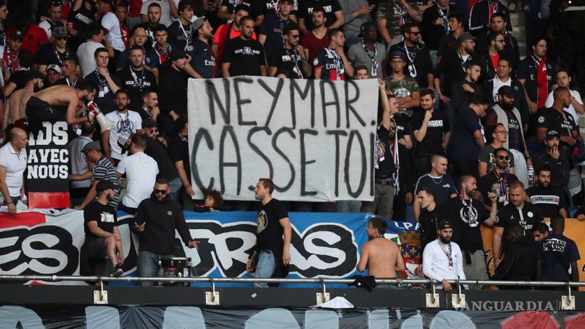¡Neymar, hijo de pu**!; así piden los fanáticos su salida del PSG
