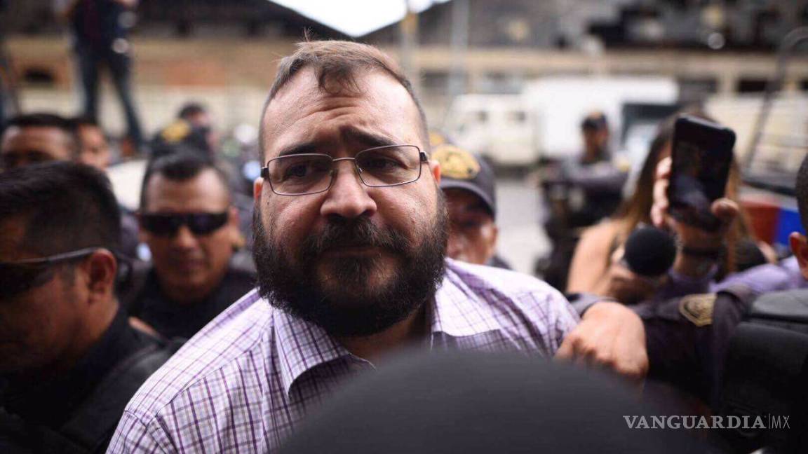 Por problemas de salud, Javier Duarte se excusa de ir a cita judicial