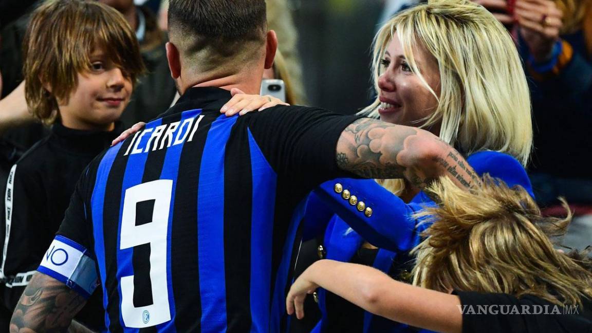 Se encienden los ánimos en el Inter de Milán: arrojan piedra al auto de Wanda Nara, la esposa y representante de Icardi