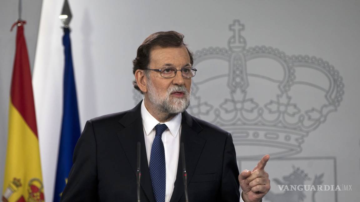 Defiende Mariano Rajoy su decisión de intervenir la autonomía de Cataluña