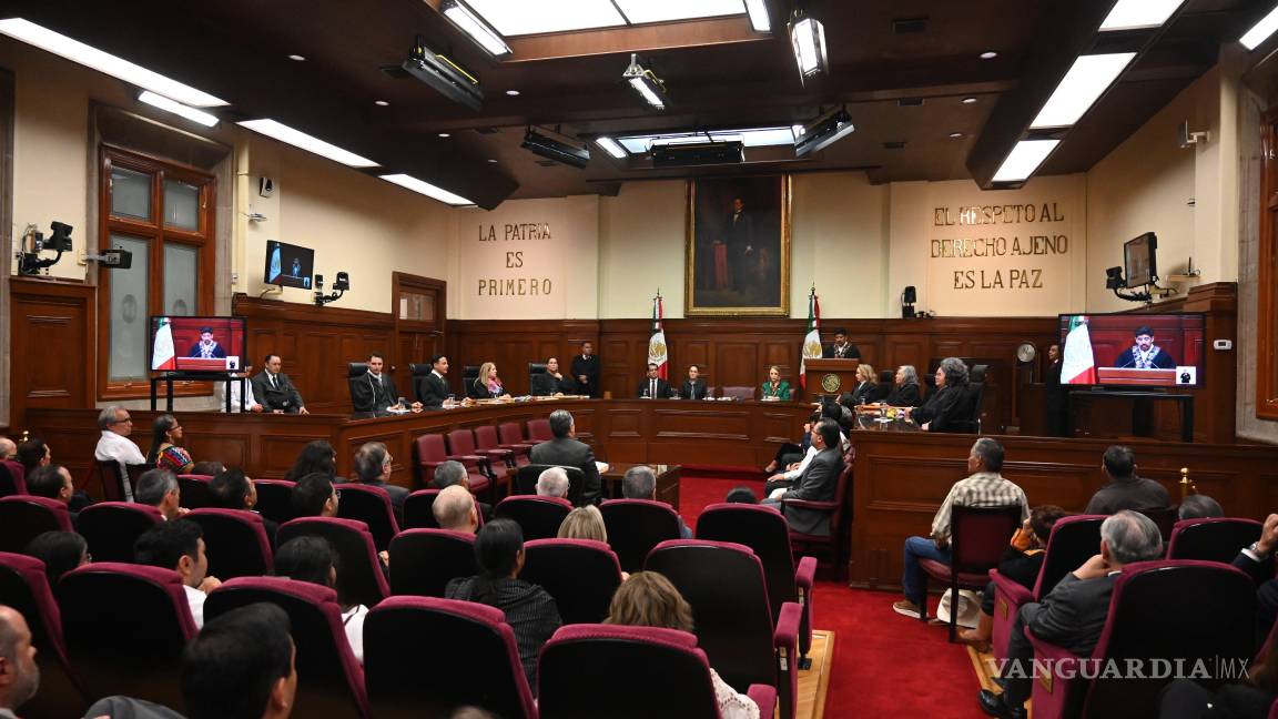 $!Ronald Johnson, embajador de EU en México, acudió a la primera sesión de la nueva SCJN