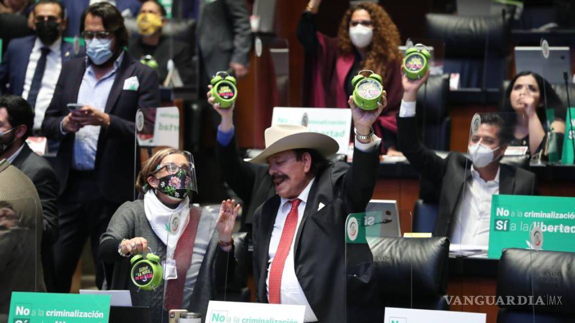 Armando Guadiana, senador de Coahuila, celebra regulación del uso de la mariguana