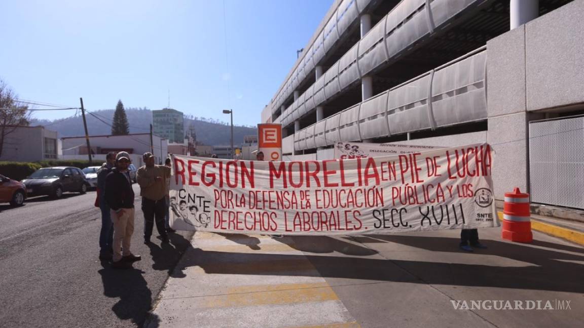 CNTE acepta auditoría, aunque seguirá bloqueo en Michoacán
