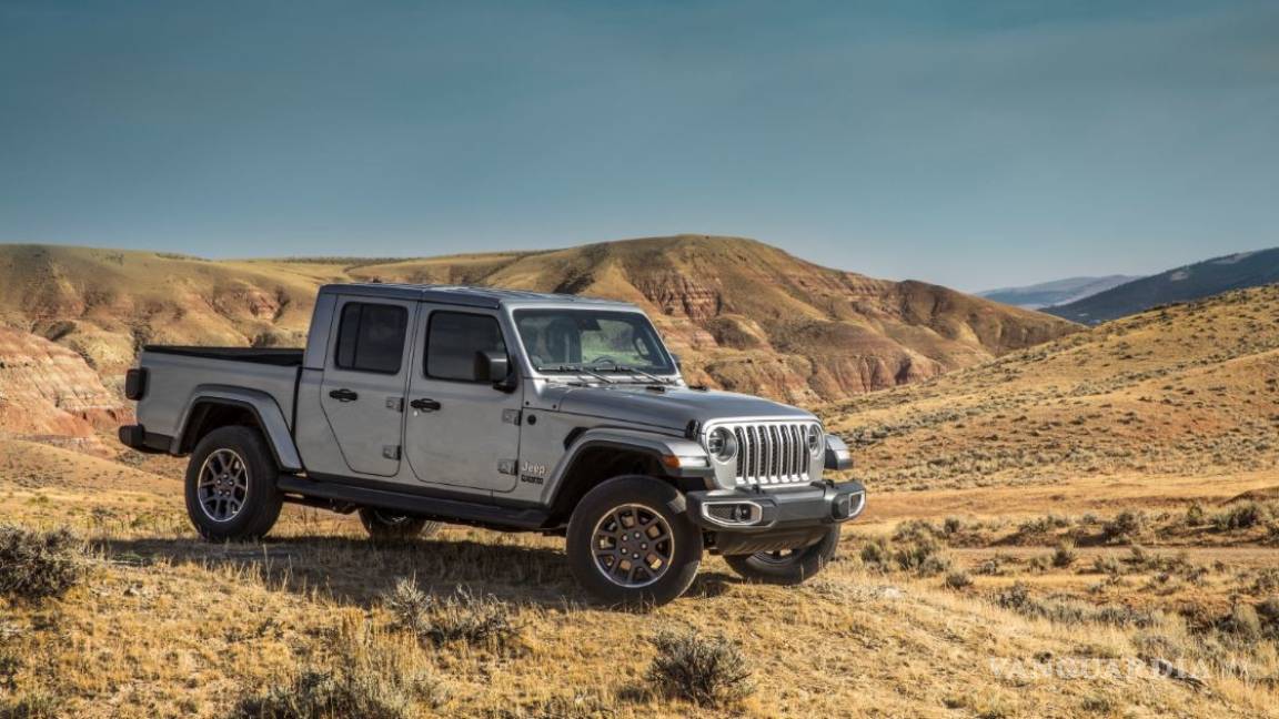 Gladiator Overland 2020, versión de entrada para México de la potente pickup de Jeep