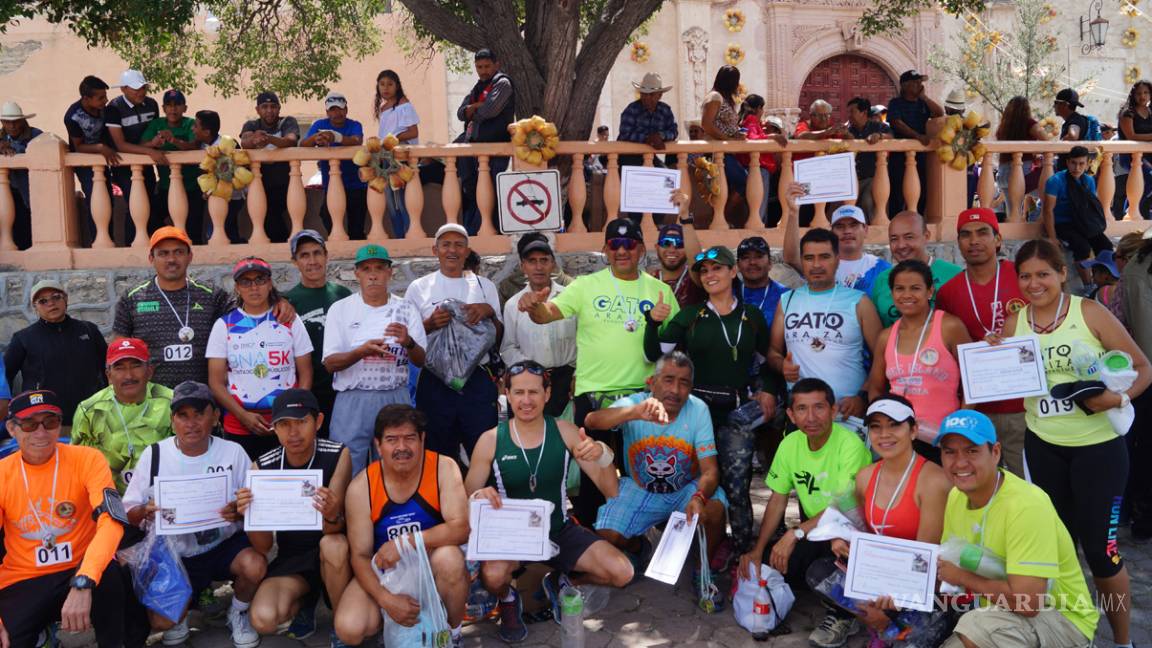 Miembros del ‘Gato Araiza’ dominan la 22.5K Trail Concepción del Oro-Mazapil