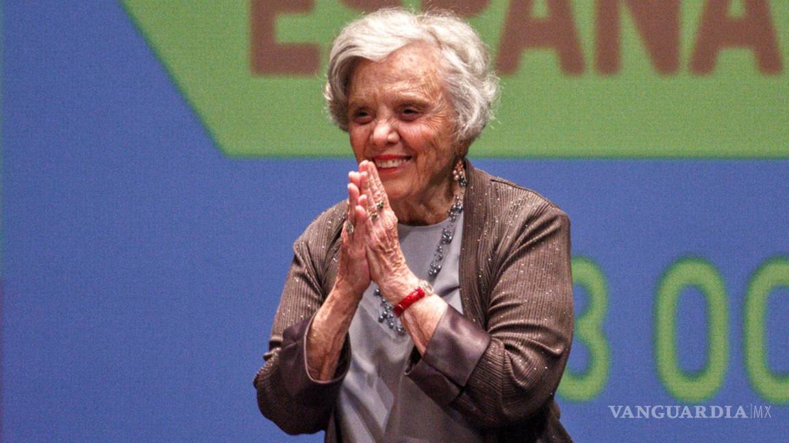 $!"No tengo un afán de perpetuidad”, asegura Elena Poniatowska