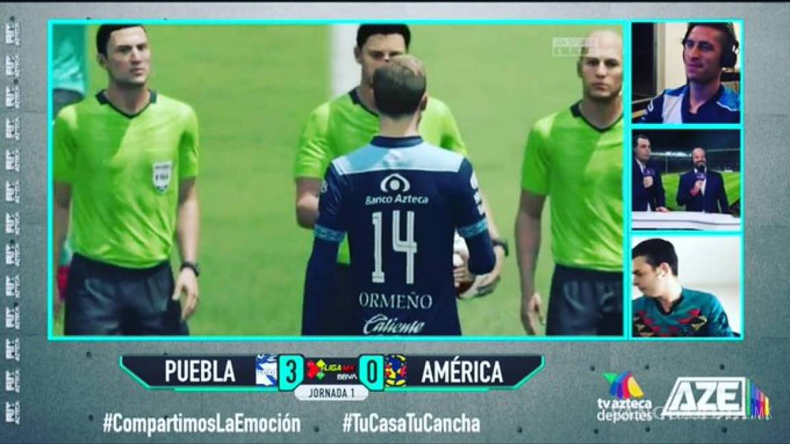 Puebla golea al América en el inicio de la eLiga MX