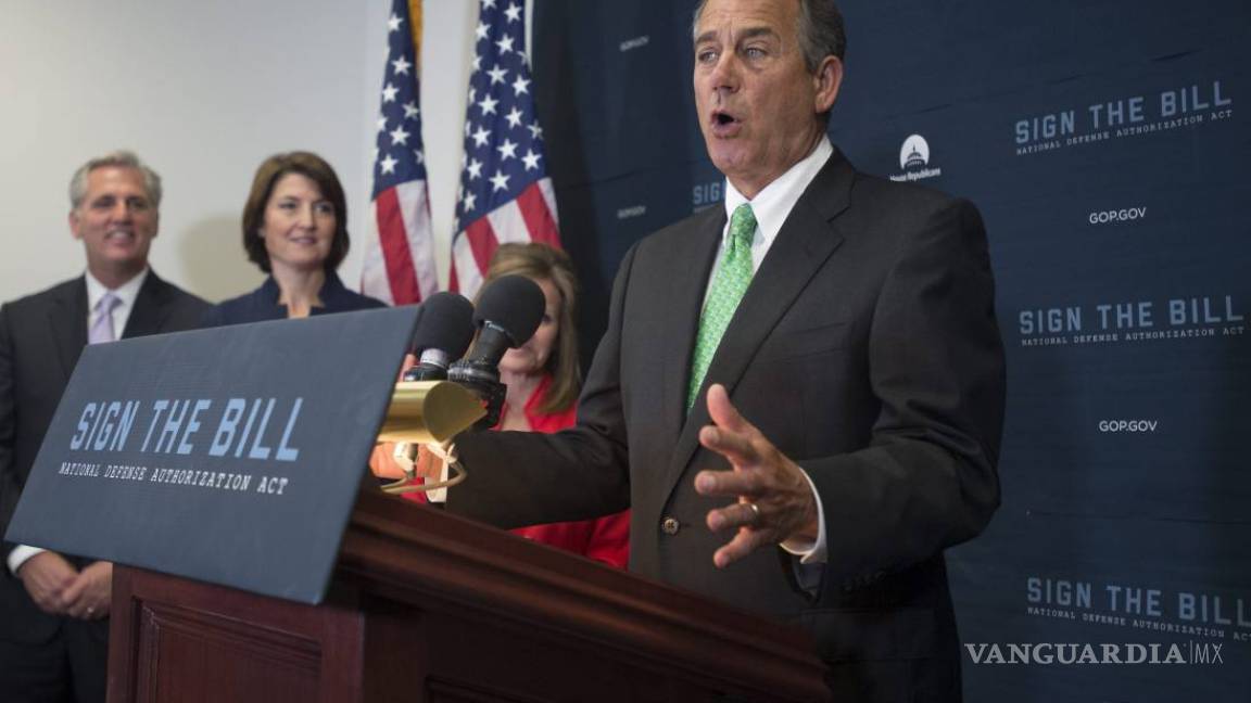 Boehner impulsa votación sobre presupuesto