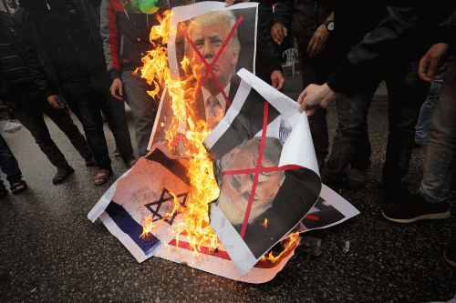 $!Condenan países árabes la decisión de Trump de reconocer Jerusalén como capital de Israel