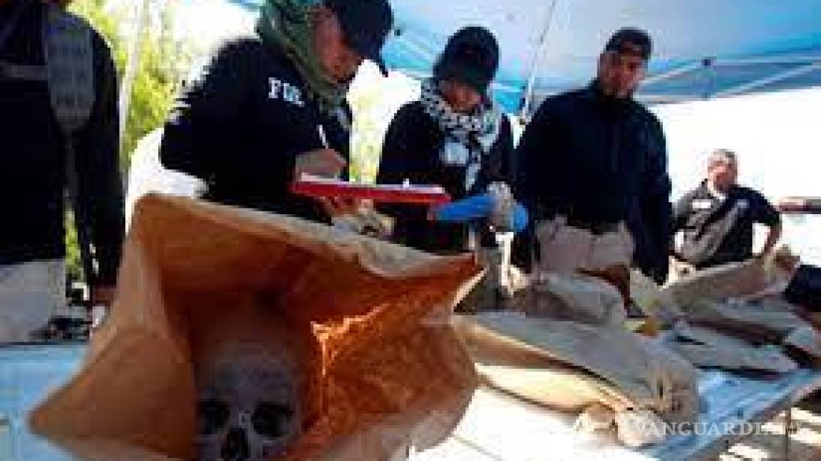 Hay 15 hipótesis para identificarrestos en campos de exterminio de Coahuila