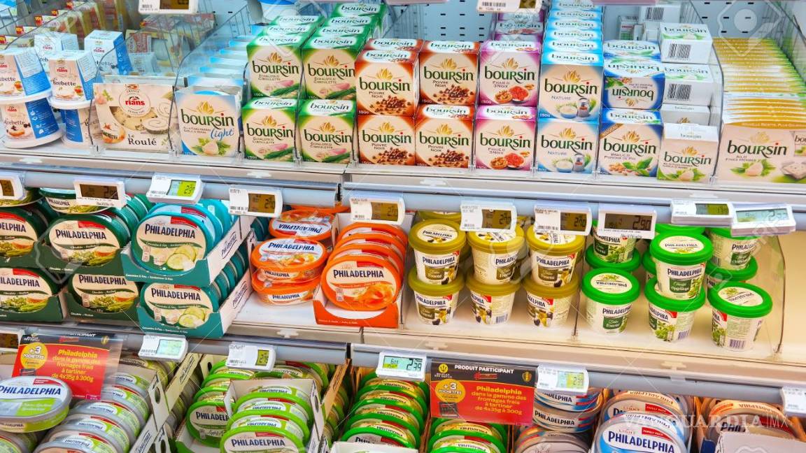 $!Enfrenta 4T con IP ‘guerra por quesos’: Queso Philadelphia, Lala y otras marcas no podrán venderse por incumplir normas