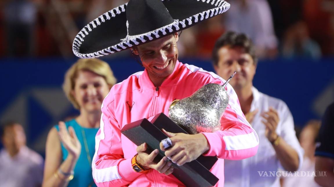 Rafael Nadal no está descartado en el Abierto Mexicano de Tenis