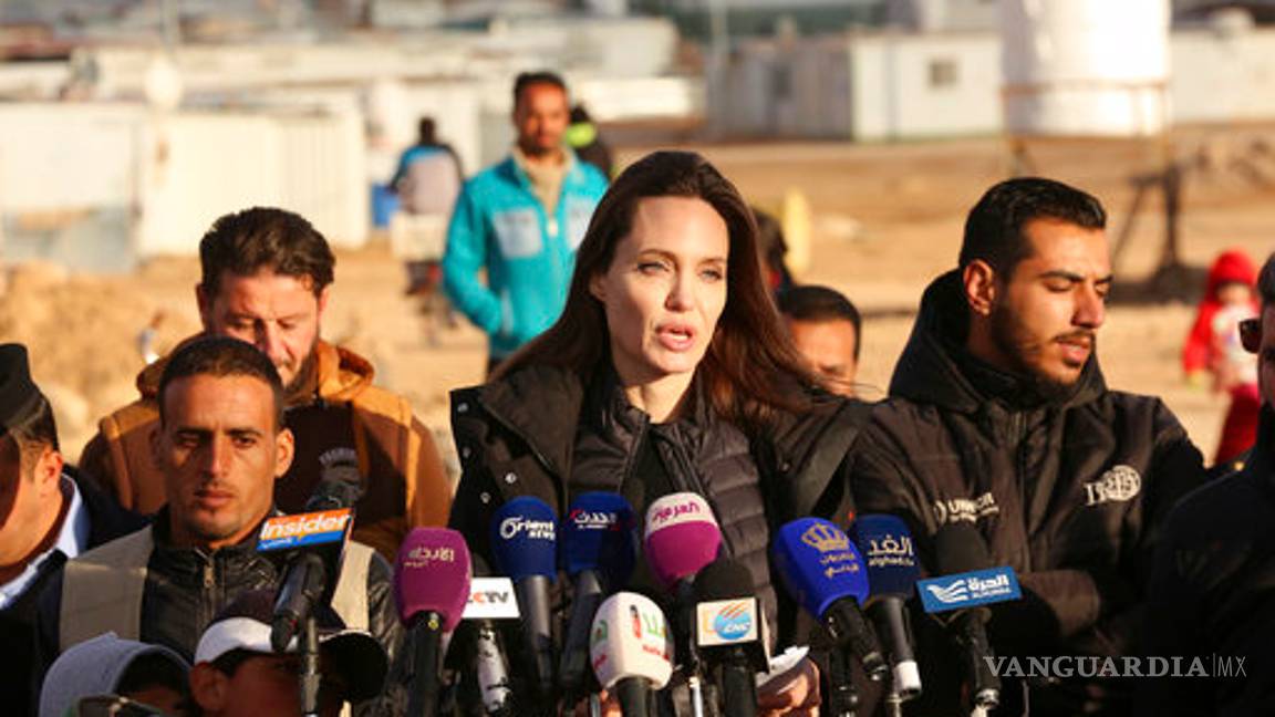 $!Angelia Jolie urge en Jordania a encontrar solución a conflicto en Siria