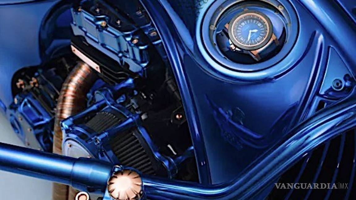 $!Harley-Davidson Bucherer Blue Edition, la moto más cara, casi dos millones de dólares