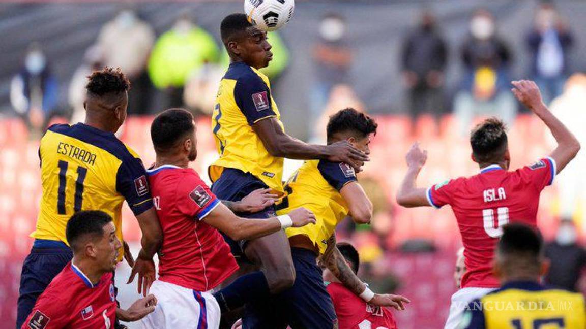 Ecuador y Chile empatan sin goles en Eliminatorias sudamericanas