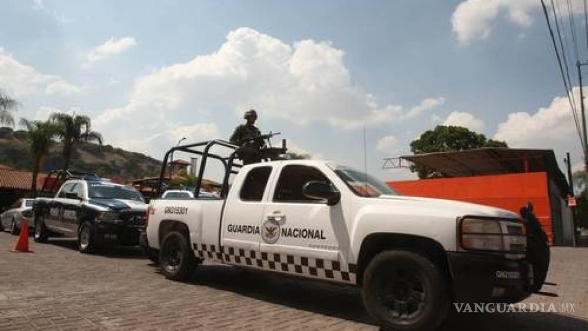 Secuestran a dos de la Guardia Nacional en Zacatecas