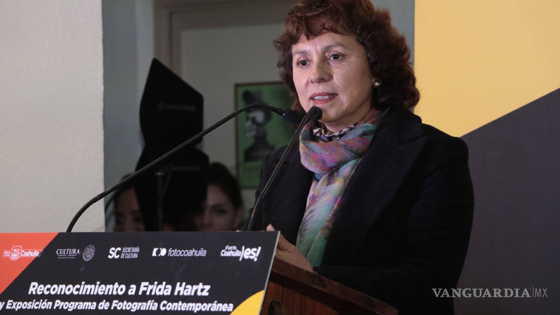 Reconocen en Coahuila la trayectoria de Frida Hartz