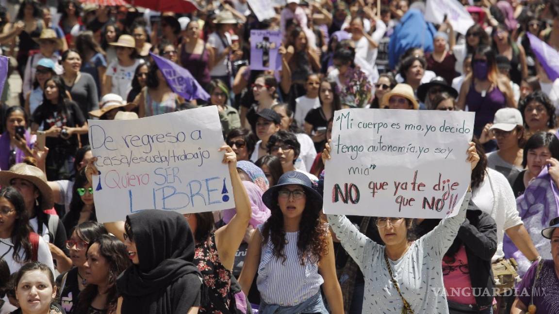 Exigen alerta de género nacional en marcha por Mara Fernanda