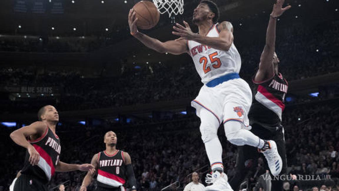 Los Knicks sellan la victoria en casa ante Blazers