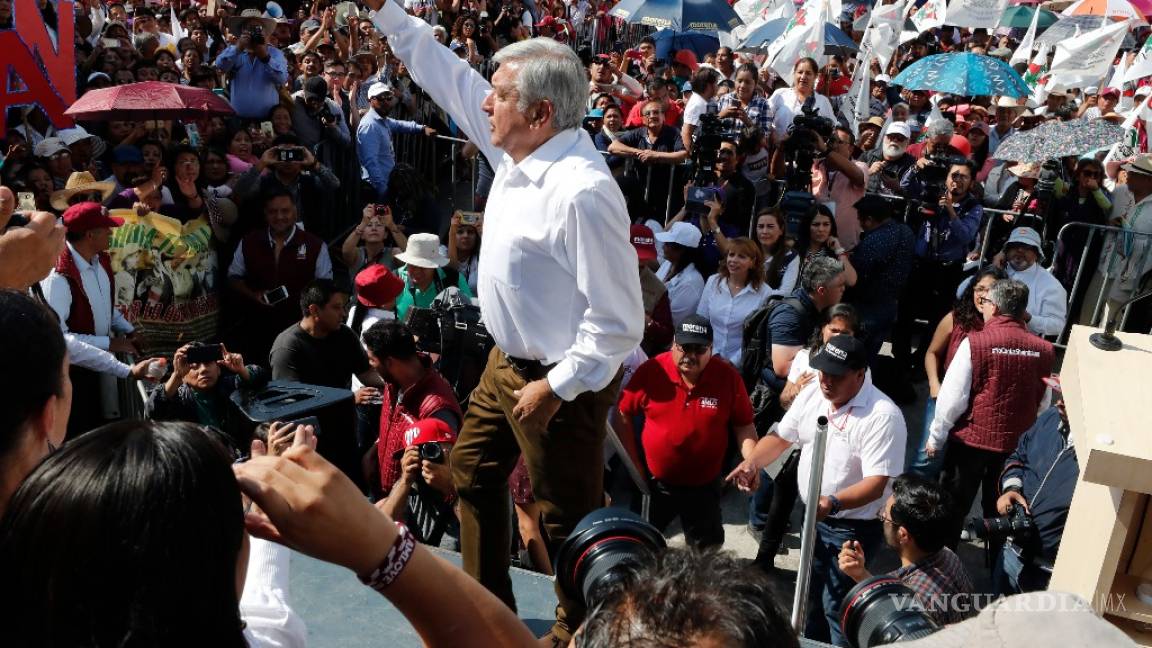 Si declinan adversarios favorece a nuestro proyecto: AMLO