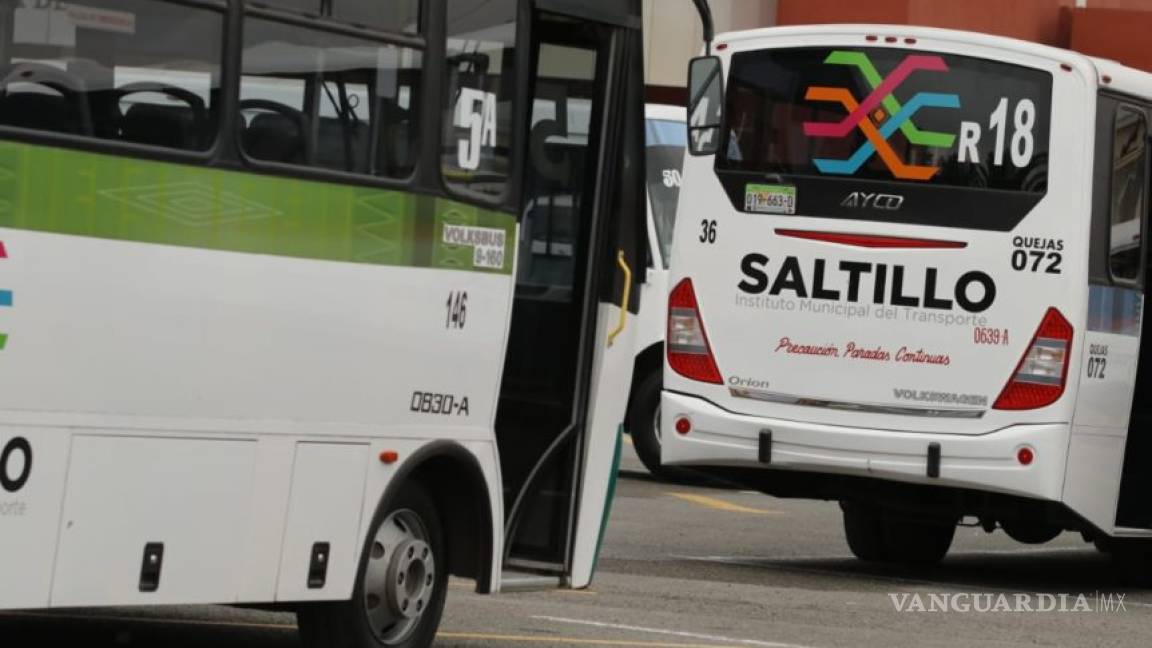 Sancionan a 34 rutas de transporte urbano en Saltillo por incumplir protocolos COVID-19
